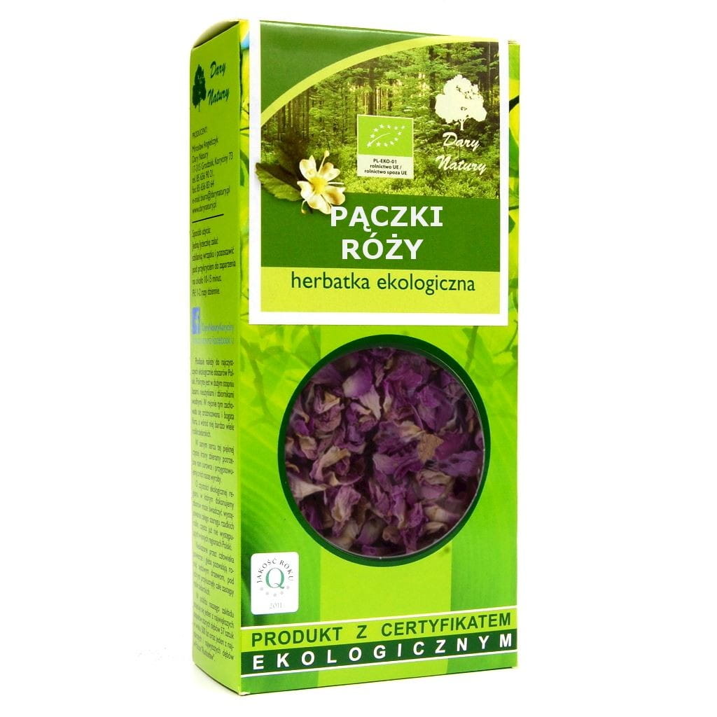 Růžový poupě čaj BIO 50 g - DARY PŘÍRODY