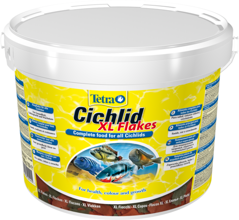 Tetra Cichlid XL Flakes 10l - Eimer [T201415] - TETRA