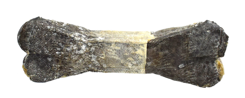 EUPHORIA COD SKIN BONE FISCH Knochen mit Kabeljauhaut 12cm - BIOFEED