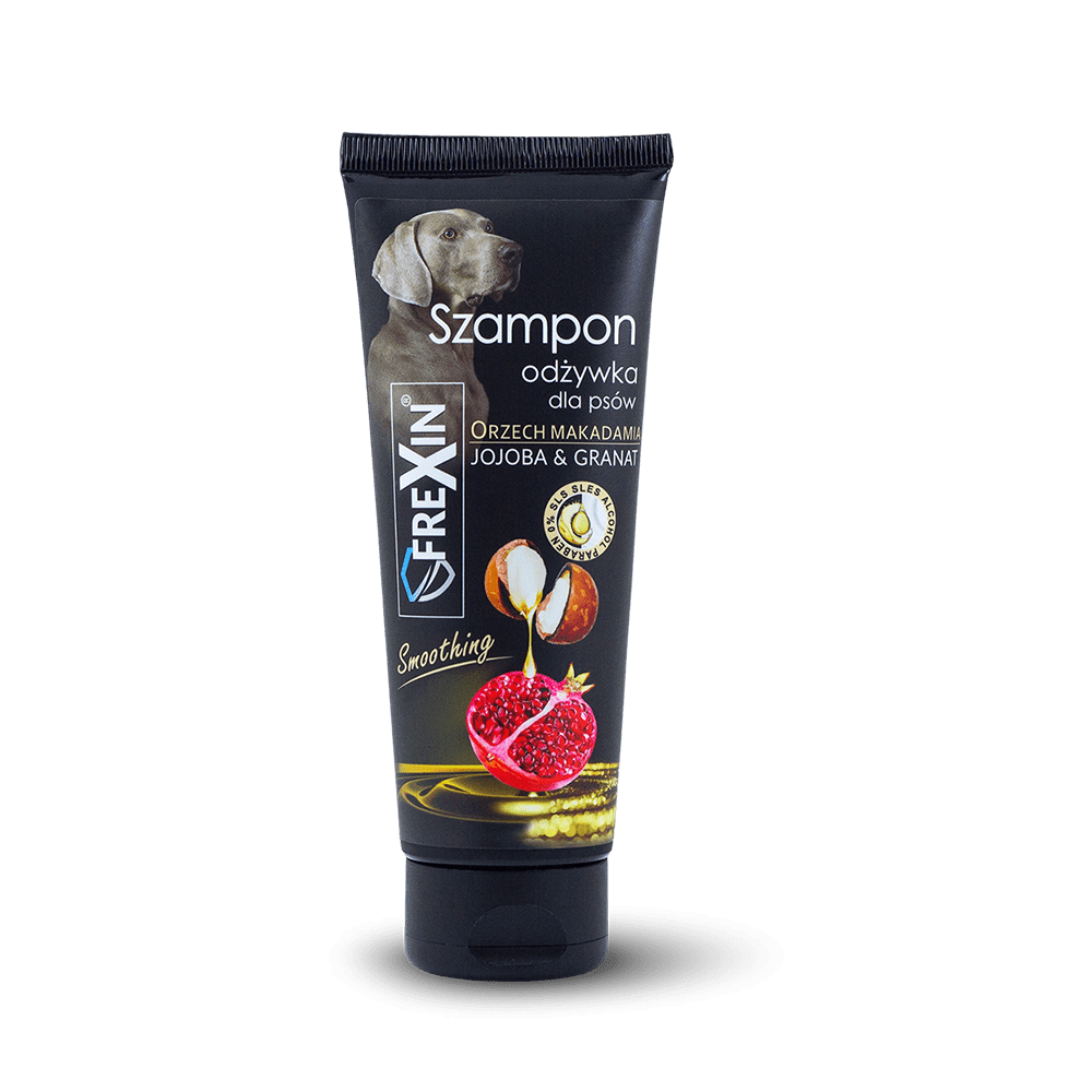 Shampoo + Spülung 2in1 für Hunde - Jojoba & Granatapfel 220g [25405] - FREXIN