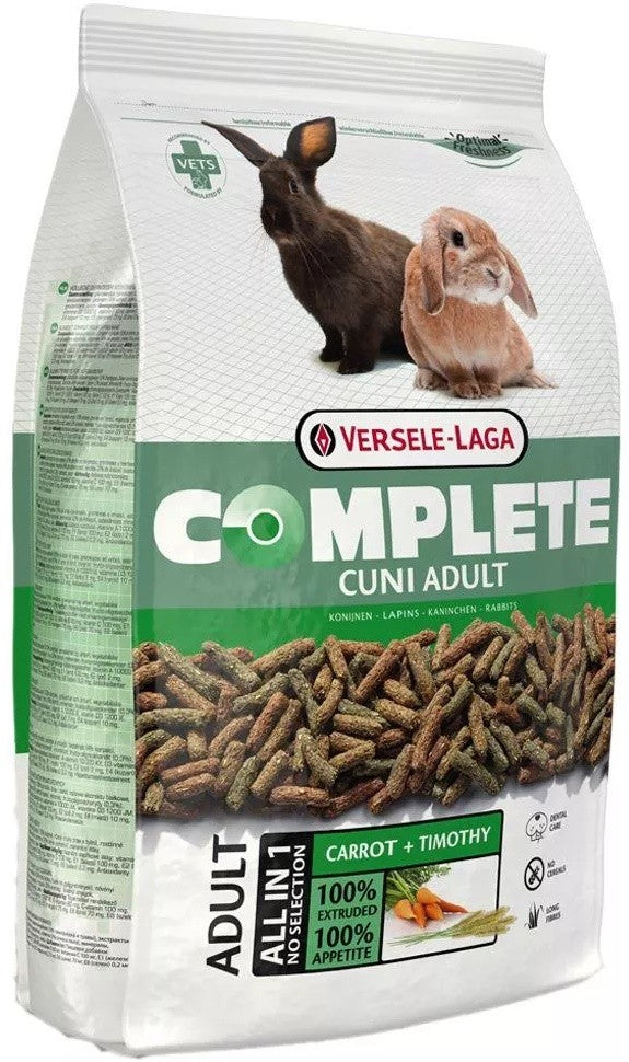 Cuni Adult Complete - für ausgewachsene Zwergkaninchen [461402] 8kg + 800g GRATIS - VERSELE LAGA