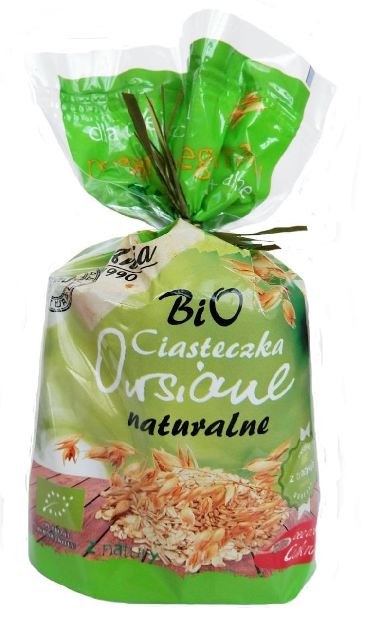 Természetes zabkeksz hozzáadott cukor nélkül BIO 150 g - BIO ANIA