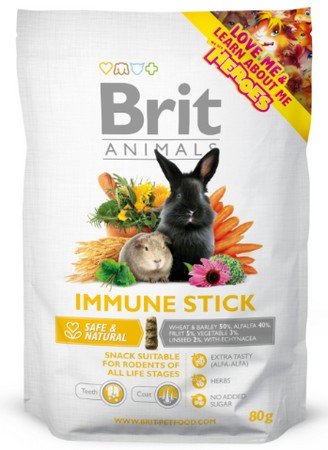 ANIMALS IMMUNE STICK FÜR NAGER 80 g - BRIT