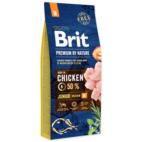 PREMIUM BY NATURE JUNIOR M 15 kg - BRIT