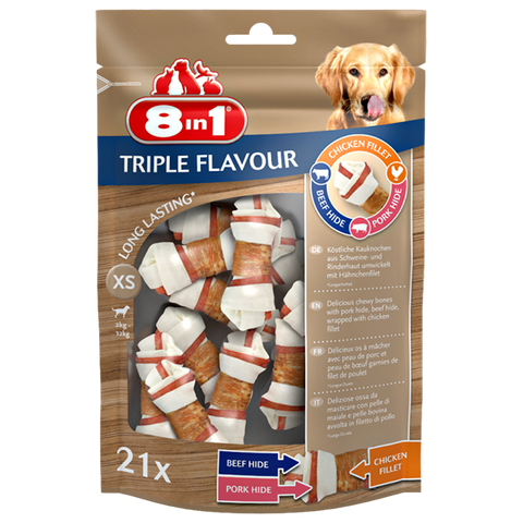 Treat 8in1 Triple Flavour XS [T144434] 21 Stk. - 8IN1