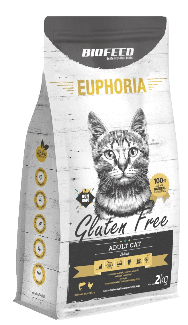 Euphoria ADULT CAT Glutenfrei 2kg - BIOFEED