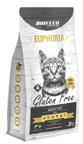 Euphoria ADULT CAT Glutenfrei 2kg - BIOFEED