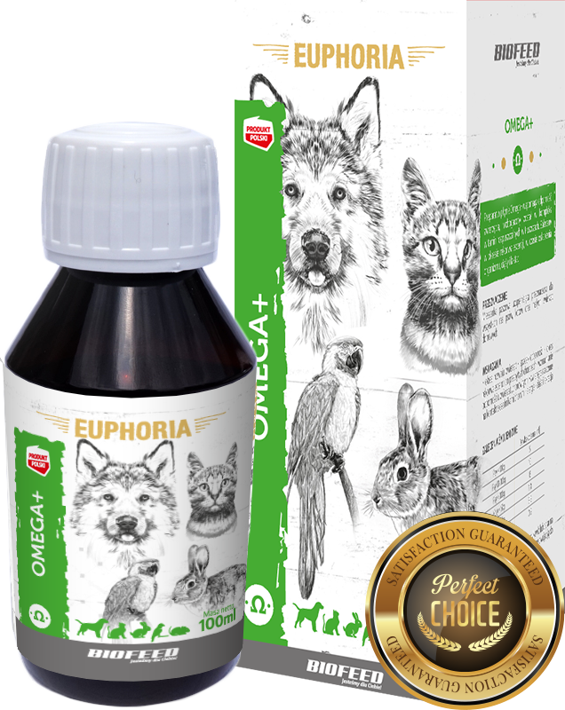 EUPHORIA Omega+ Nahrungsergänzungsmittel 100ml - BIOFEED