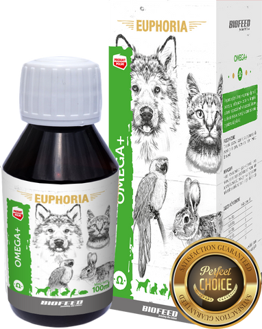 EUPHORIA Omega+ Nahrungsergänzungsmittel 100ml - BIOFEED