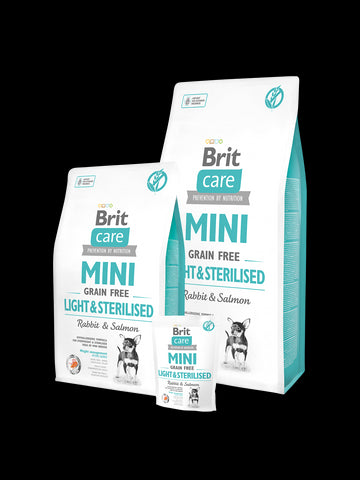 CARE MINI GRAIN-FREE LEICHT&STERILISIERT 2 kg - BRIT