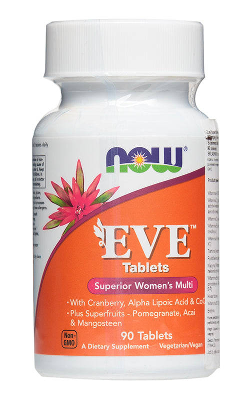 Vitamin dan Mineral Eve Superior Multi 90 Tablet untuk Wanita NOW FOODS