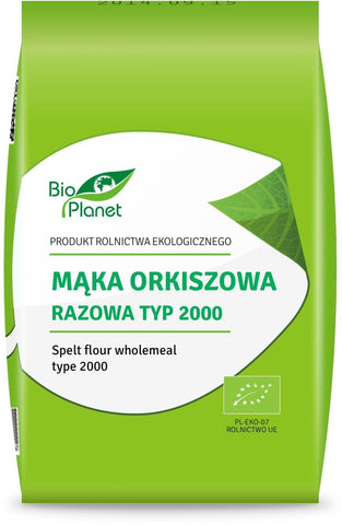 Dinkelvollkornmehl Typ 2000 BIO 1 kg - BIO PLANET