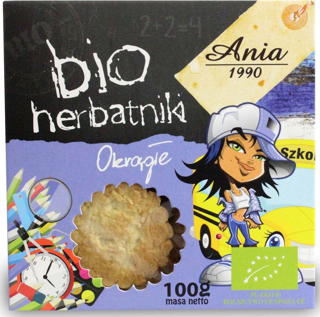 Biscotti rotondi BIO 100 g - BIO ANIA
