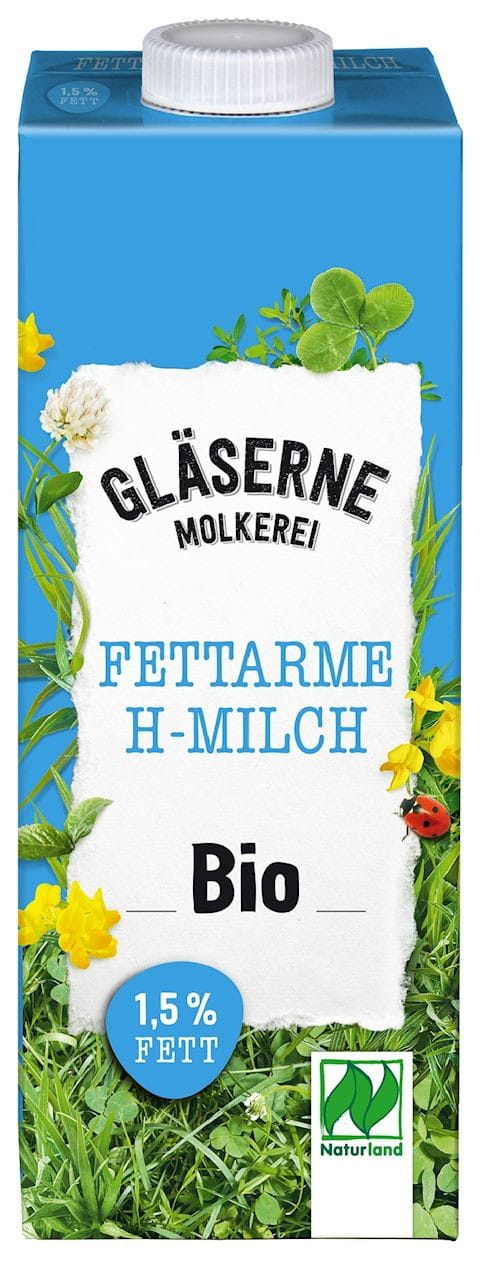 Susu UHT 15% BIO 1000ml - GLASERNE MEIEREI