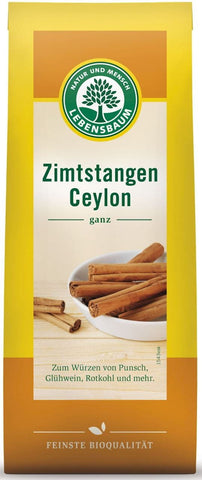 Ceylon Zimtstange BIO (6 Stück) - LEBENSBAUM