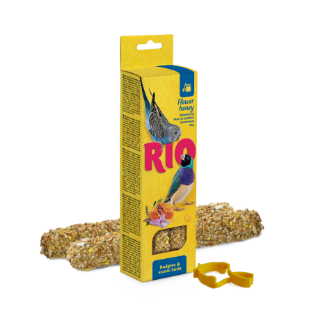 Papageienstick mit Honig 2x40g [22120] - RIO