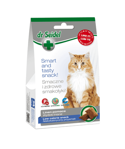 Kalorienarme Leckereien für Katzen 50 g - DR SEIDEL