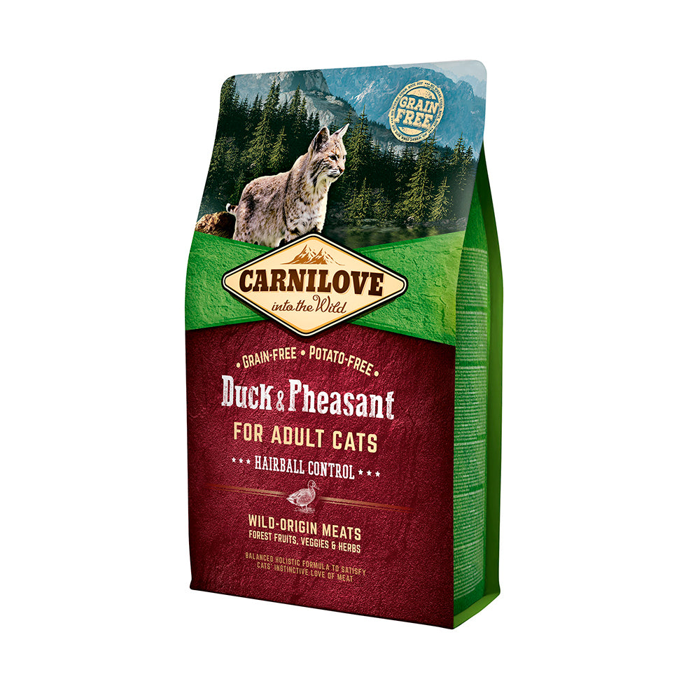 KATZE ENTE & FASAN HAIRBALL CONTROL 6kg - CARNILOVE