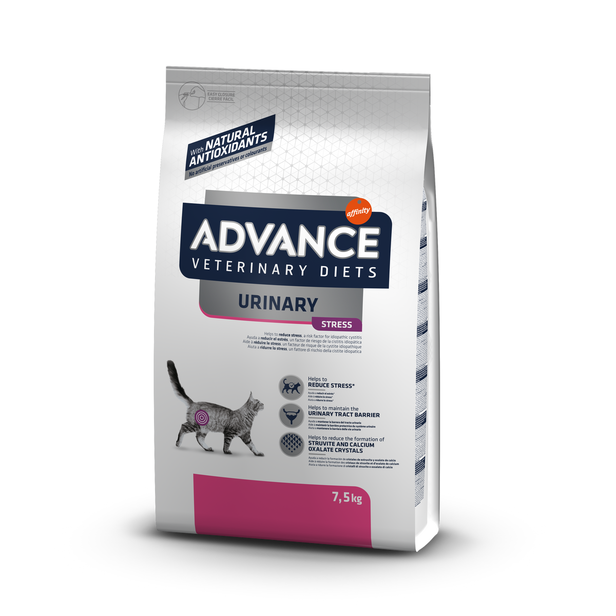 DIET Urinary Stress - Trockenfutter für Katzen 7,5kg [926196] - ADVANCE