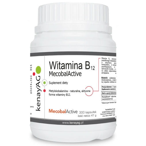 Vitamina B12 Metilcobalamina 500 mcg 300 Capsule KENAY