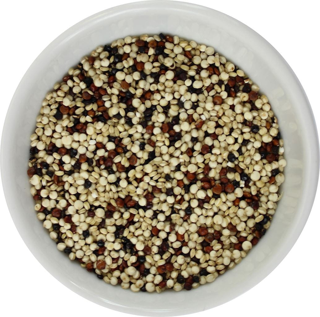 BIO TRI-COLOR QUINOA (ROH) (25 kg)