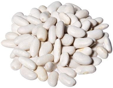 ORGANIC WHITE BEANS (RAW MATERIAL) (25 kg)