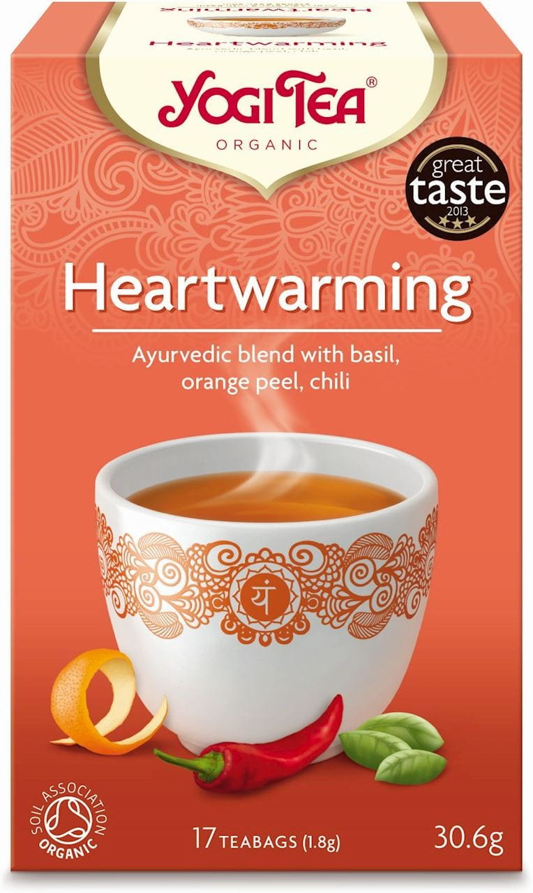 Chá BIO para aquecer (17 x 18 g) - YOGI TEA