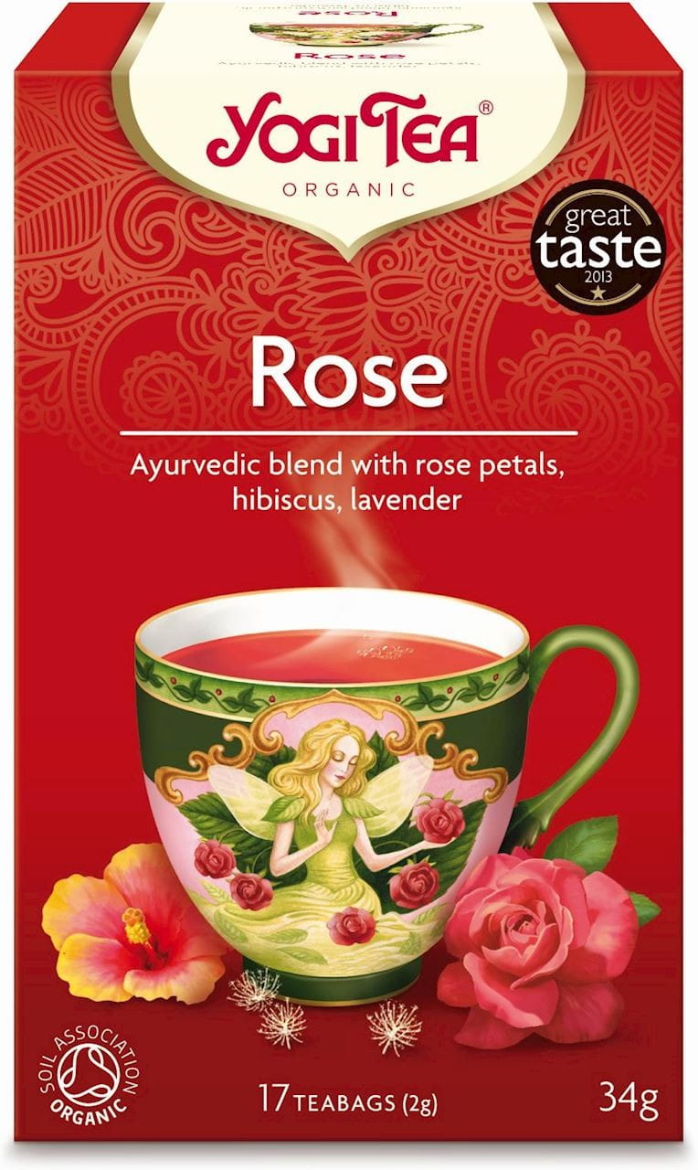 Chá de Rosas Tao BIO (17 x 2 g) - YOGI TEA
