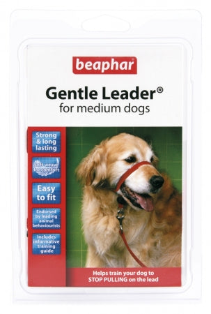 GENTLE LEADER M mittelrotes Halsband für Hunde - BEAPHAR