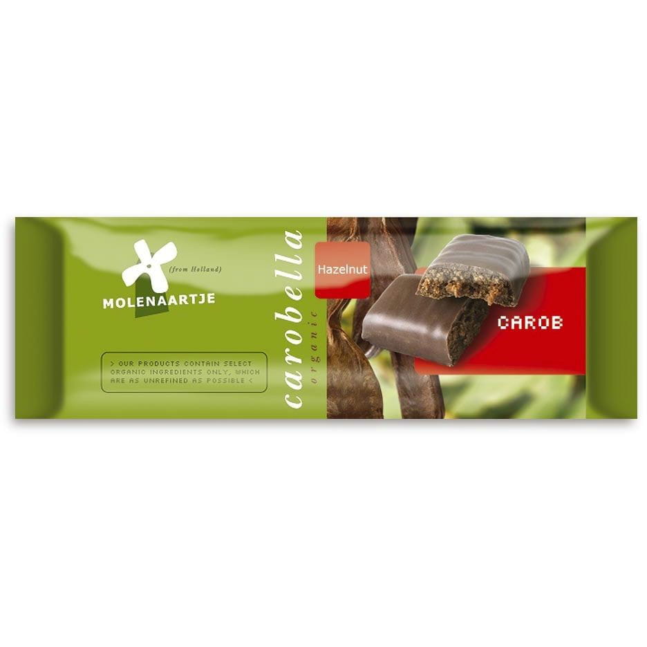 Barre Noisettes BIO 40 g - CAROBELLA