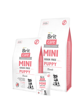 CARE MINI GETREIDEFREIES WELPENLAMM 2 kg - BRIT