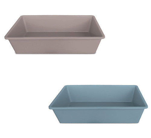 TRAY 1 Katzentoilette, grau 40x30x10cm [86167] - STEFANPLAST