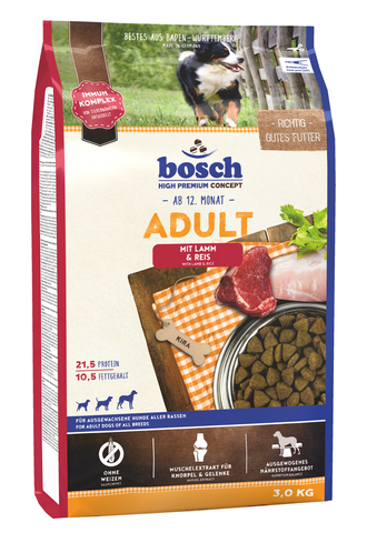 Adult Lamm & Reis 3 kg - BOSCH