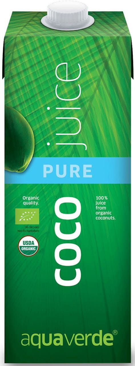 Kokosová voda AQUA VERDE BIO 1000 ml - AQUA VERDE