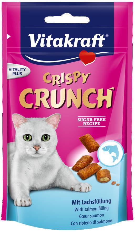 CRISPY CRUNCH Katzensnack Lachs 60g - VITAKRAFT