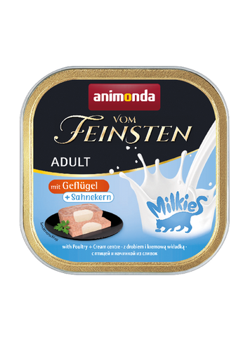 Vom Feinsten Adult Gericht mit Geflügel-Sahne-Füllung 100g - ANIMONDA