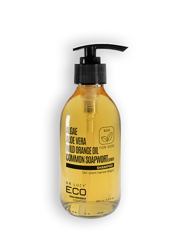 ECO Shampoo für Hunde mit kurzem Haar 200ml - DR LUCY