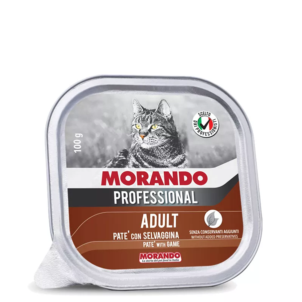 PRO KOT Pastete mit Wild 100g - MORANDO