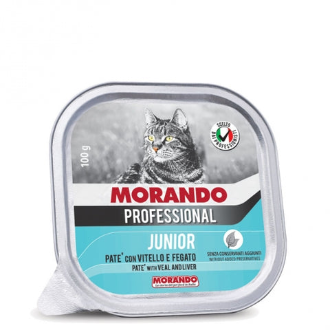 PRO KOT JUNIOR Pastete mit Kalb und Leber 100g - MORANDO