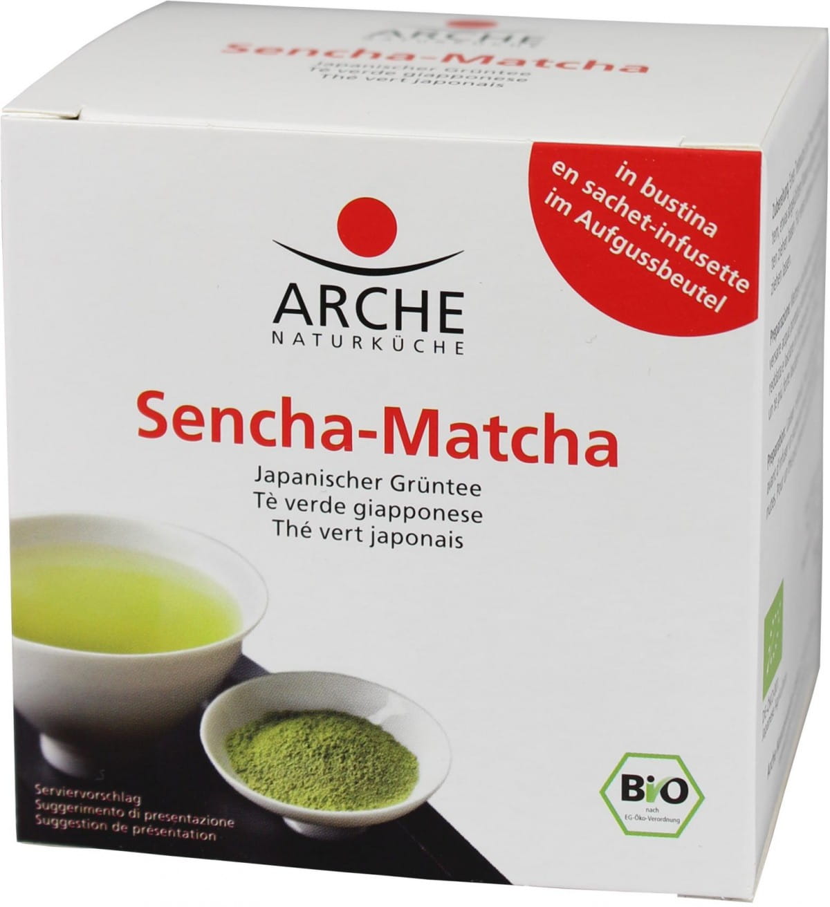 Ceai Sencha - Matcha Instant BIO 10 x 15 g - ARCHE