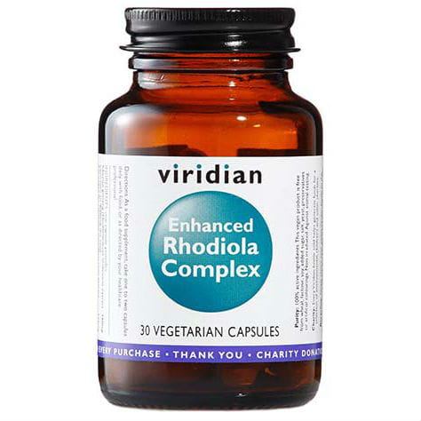 Adaptogene verbesserter Rhodiola-Komplex 30 Kapseln VIRIDIAN