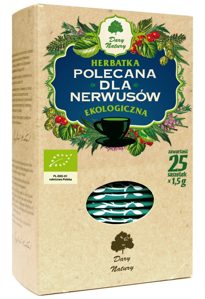 BIO čaj na nervy (25 x 15 g) - DARY PŘÍRODY