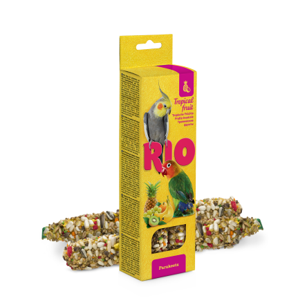 Stick für Papageien tropische Früchte 2x75g [22130] - RIO