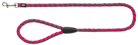 Leine Cavo, L–XL: 1,00 m/o 18 mm, fuchsia-graphit [TX-144211] - TRIXIE