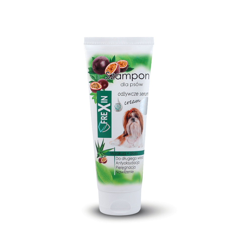 Shampoo für langhaarige Hunde - Maracuja & Aloe Vera 220g [20967] - FREXIN