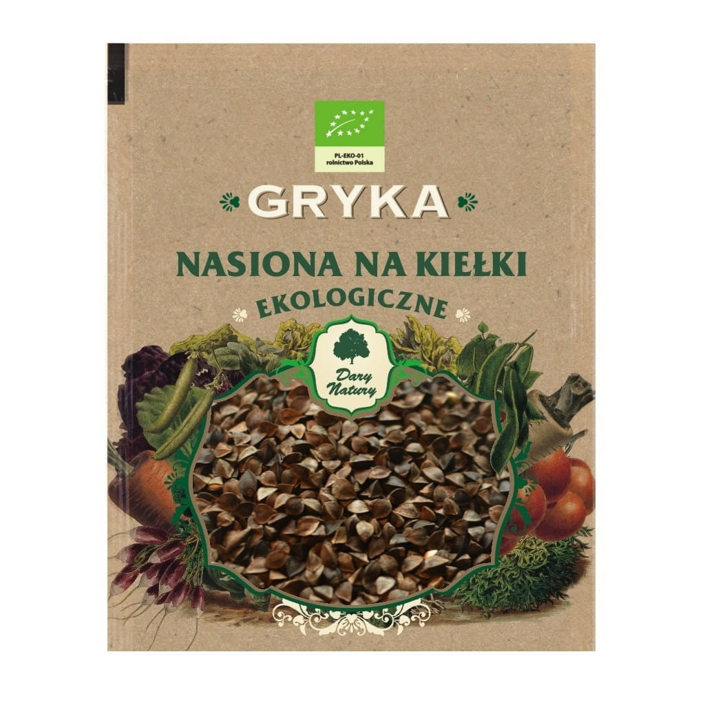 BIO Semințe de hrișcă pentru germinare 50 g - DARURILE NATURII