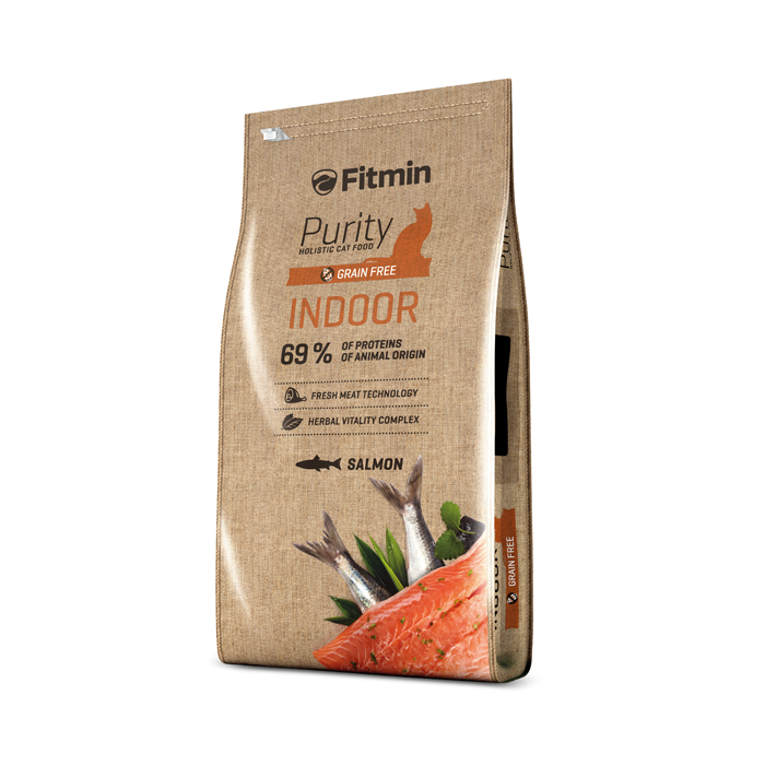 Katze Purity Indoor 10kg - FITMIN