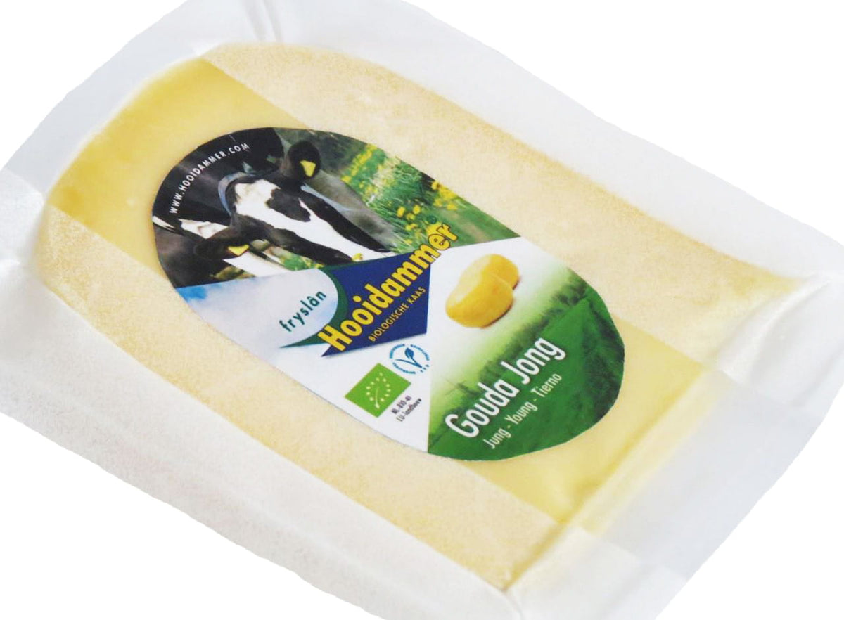 Gouda milder Reifekäse 50% Fett BIO 200 g - HOOIDAMMER