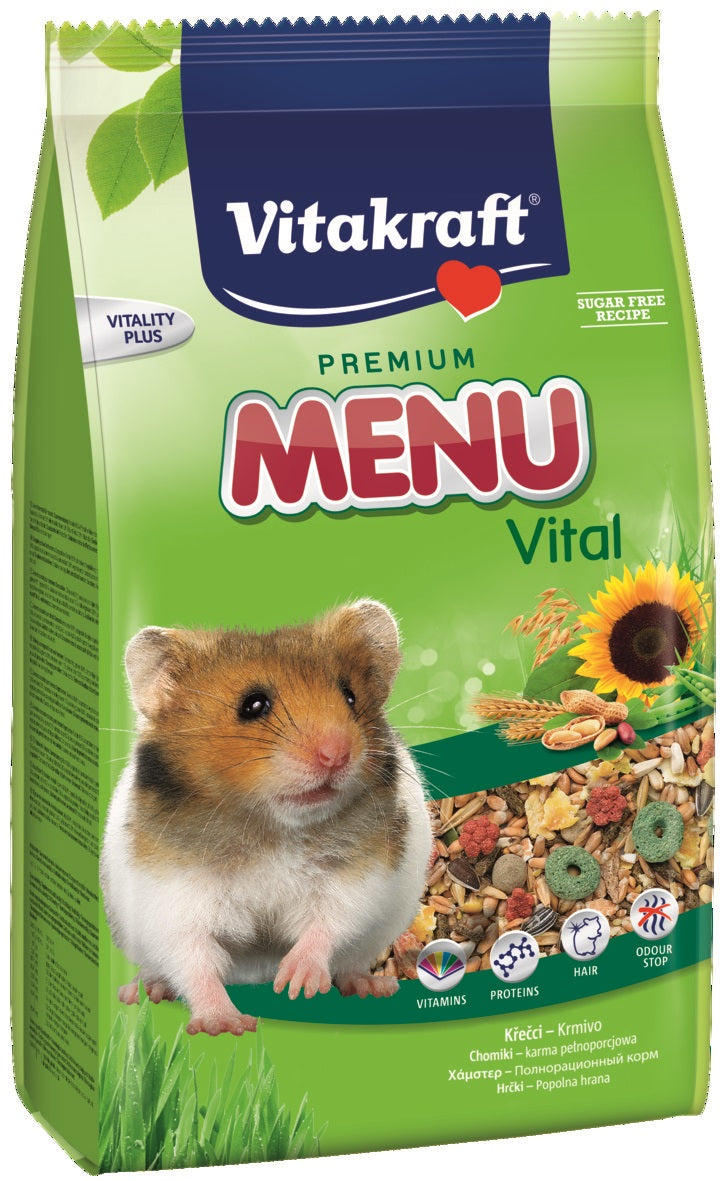 MENU VITAL Hamsterfutter 1kg - VITAKRAFT