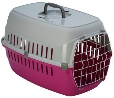 Kleintransporter mit Metalltür 30,5x50x33,5cm fuchsia [Y2503-1502 F] - YARRO